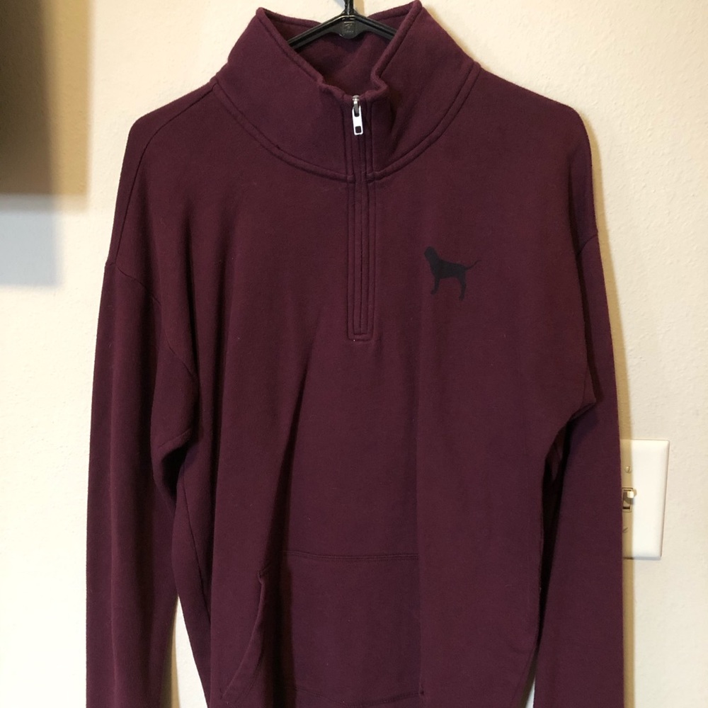 Victoria Secret PINK Sweater Half Zipper